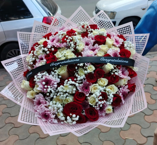 CONGRATULATIONS CLASSY BOUQUET