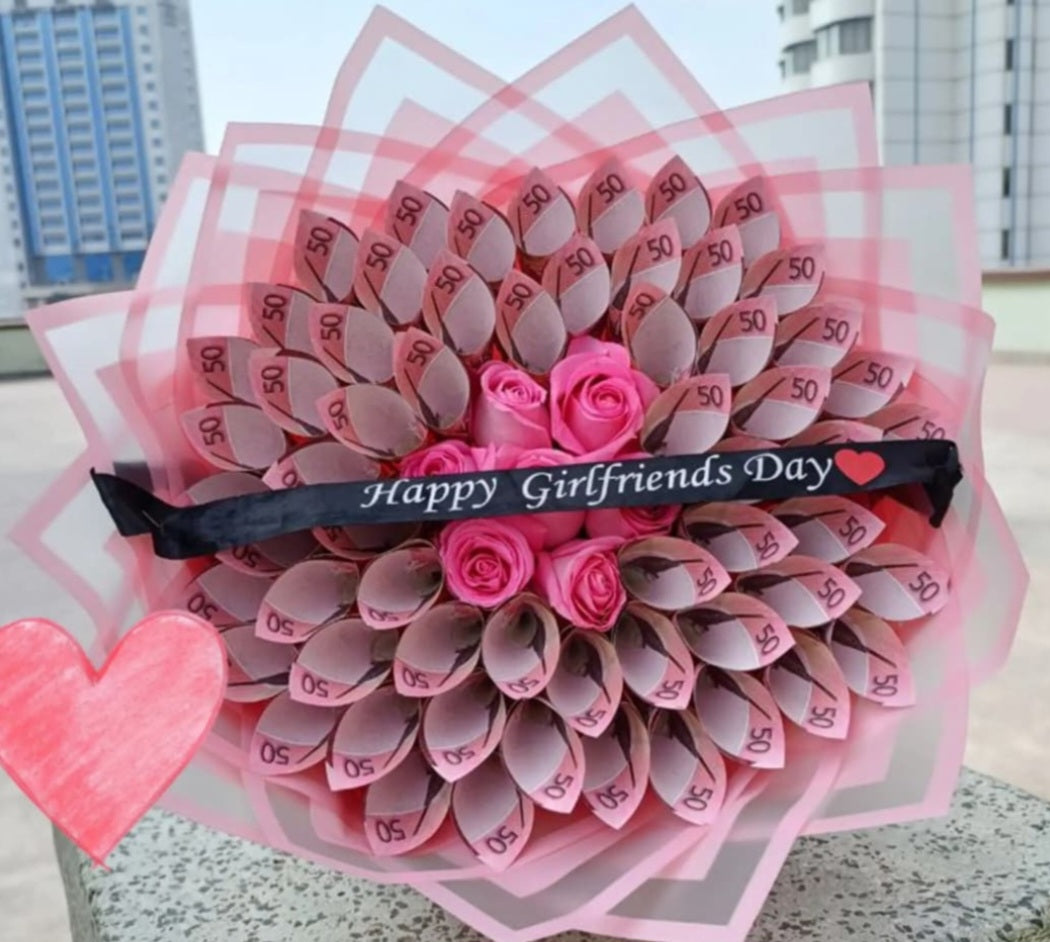 GIRLFRIEND'S DAY 5K MONEY BOUQUET