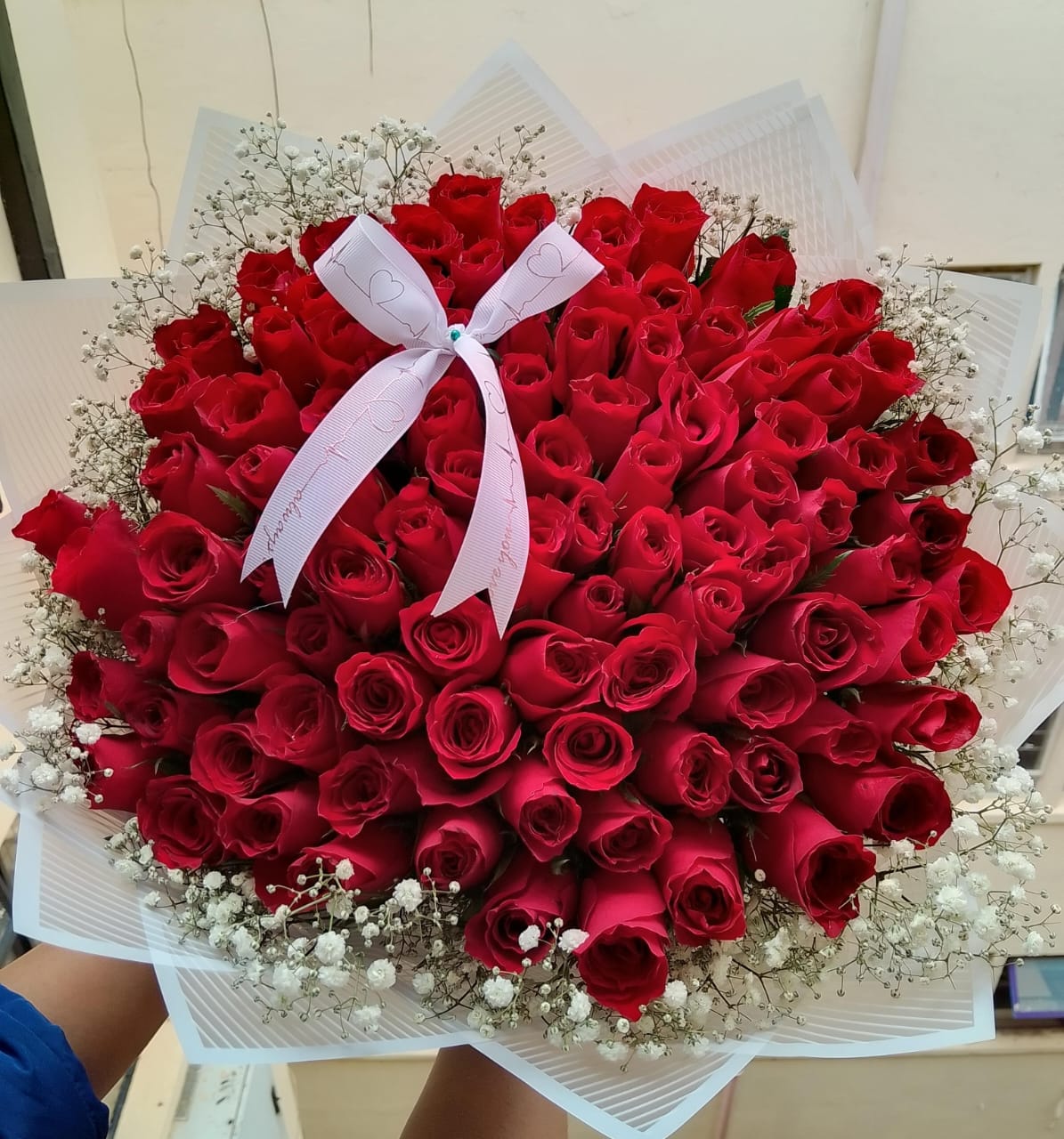 100 BLOOMING RED