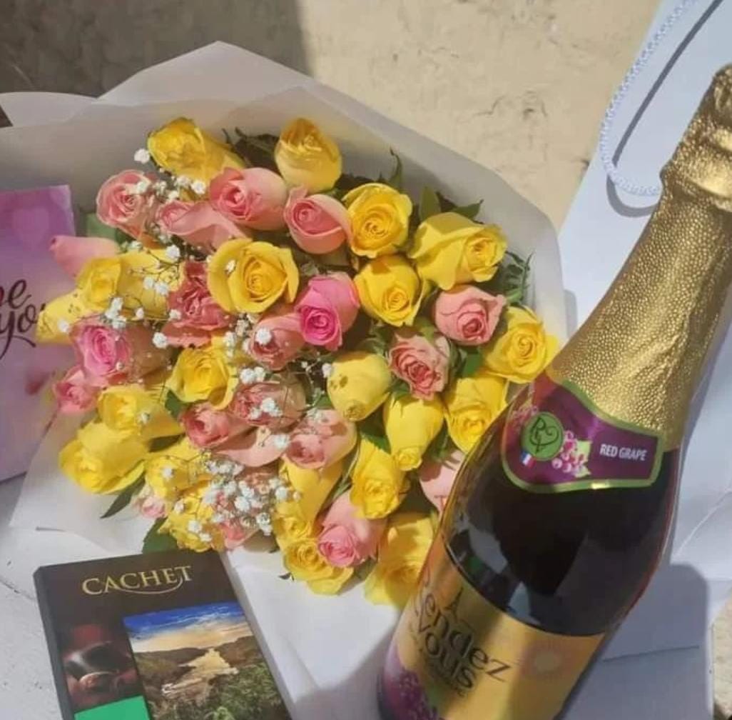 DESERVING FLOWERS, WINE & CHOCOLATE BAR
