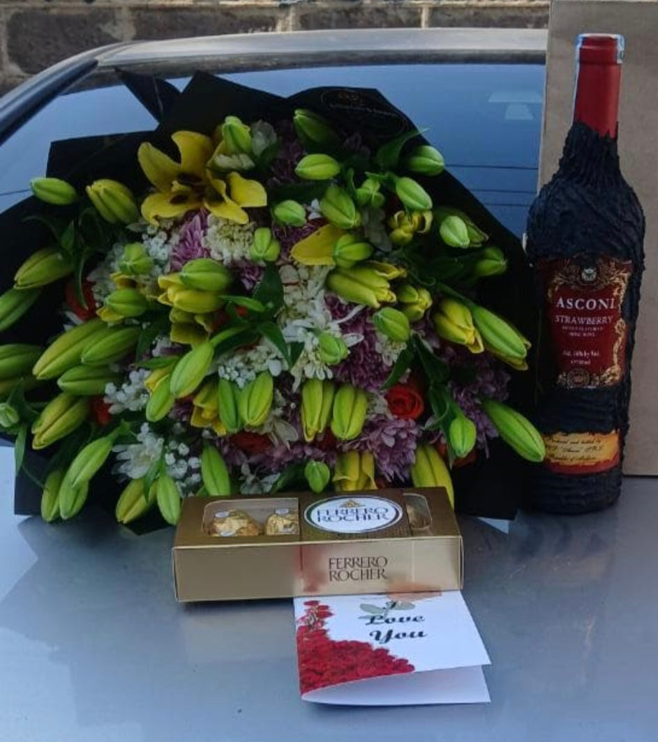 LILIES CHOX & WINE